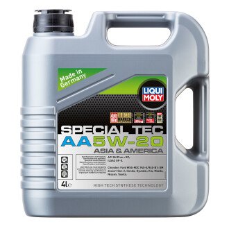 Моторное масло Special Tec AA 5W-20, 4 л (7621) - LIQUI MOLY 7658