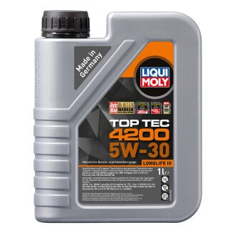 Моторное масло Top Tec 4200 5W-30, 1 л (8972) - LIQUI MOLY 7660