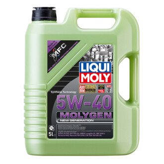 Моторна олива Molygen New Generation 5W-40, 5 л - LIQUI MOLY 8536 (фото 1)