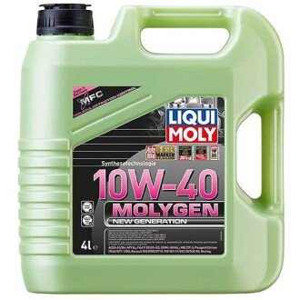 Моторное масло Molygen New Generation 10W-40, 4 л (9060) - LIQUI MOLY 8538