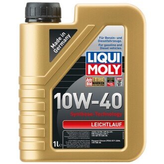 Моторное масло Leichtlauf 10W-40, 1 л - LIQUI MOLY 9500