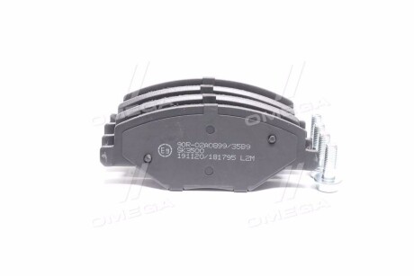 Колодка гальм. диск. SKODA FABIA 1.2-1.6 2007-2014, VW POLO 1.6 2010 - передн. - (jzw698151ak, 6ru698151a, 6ru698151b) LPR 05P1795