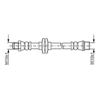 Тормозной шланг - LPR 6T48611