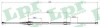 Трос ручника Skoda Fabia/VW Polo 99-08 (1645mm) - (6Q0609721C, 6Q0609721F, 6Q0609721G) LPR C0808B (фото 1)