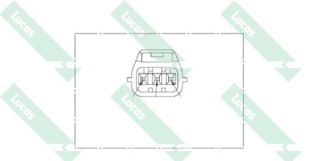 Датчик, положение распределительного вала - (3322050G02, 3322050G01) LUCAS SEB1592