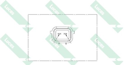 Датчик положення коленвалу - LUCAS SEB2005
