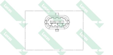 Датчик положення розподільного валу - LUCAS SEB2084