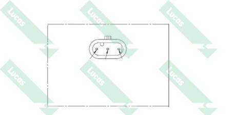 Датчик положення коленвалу - LUCAS SEB2092