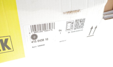 Фото 2 - Махове колесо (маховик) LuK 415 0438 10 (415043810)