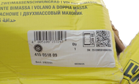 Фото 2 - Маховик LuK 415 0518 09 (415051809)