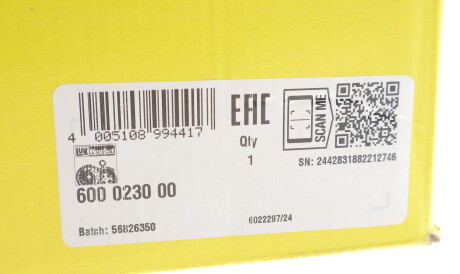 Фото 2 - Комплект сцепления LuK 600023000