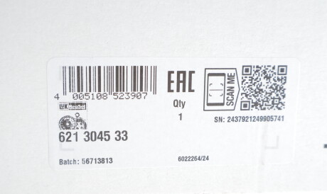 Фото 2 - Комплект зчеплення LuK 621 3045 33 (621304533)