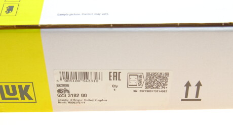 Фото 8 - Комплект зчеплення LuK 623 3182 00 (623318200)