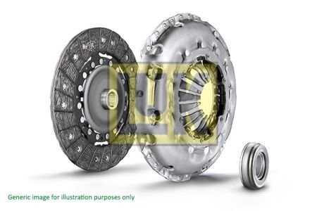 Self-adjusting clutch kit - (04L141015F, 04L141015FX, 04L141015K) LuK 623361400