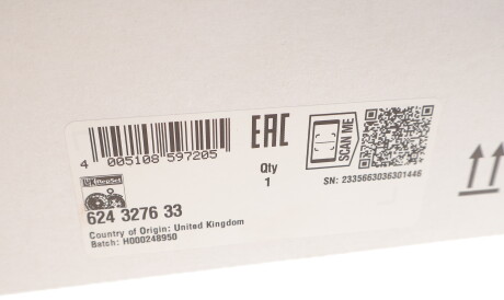 Фото 3 - Комплект сцепления LuK 624 3276 33 (624327633)