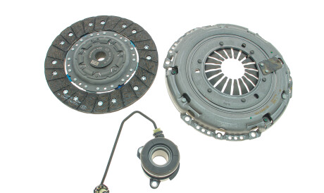 Комплект зчеплення Alfa Romeo 159/Fiat Croma 1.9/2.0D 05-11- (d=240mm) (+вижимний) - (55202417, 55195392) LuK 624 3744 33