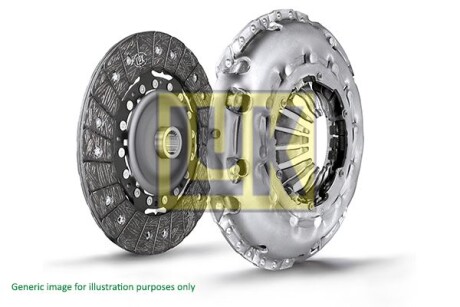 Комплект зчеплення Hyundai Santa Fe/Kia Sorento 2.4 09- 624 3782 09 - (4110024200) LuK 624378209