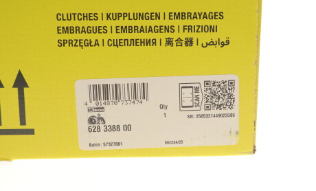 Фото 3 - Комплект сцепления LuK 628 3388 00 (628338800)