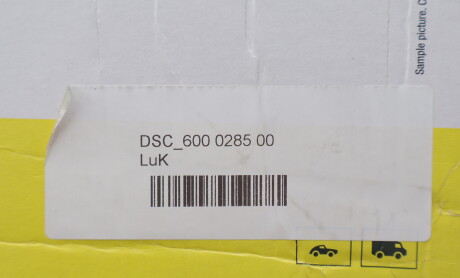 Фото 2 - Автозапчасть LuK DSC_600 0285 00