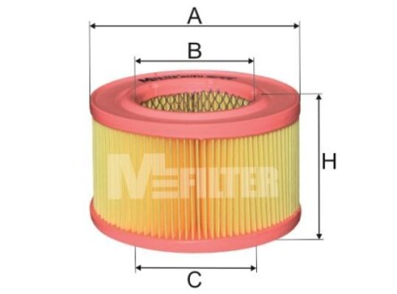 Повітряний фільтр - M-FILTER A 1001