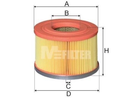 Повітряний фільтр - M-FILTER A 1009