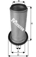 Воздушный фильтр - M-FILTER A 1070