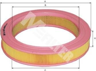 Повітряний фільтр - M-FILTER A 550