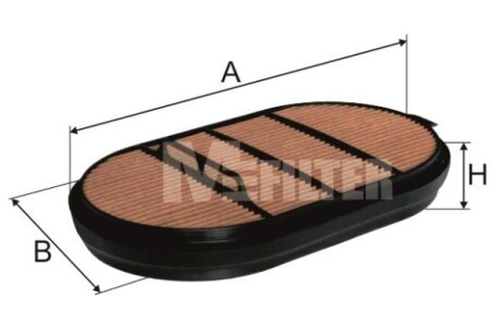 Повітряний фільтр - M-FILTER A 8034/1