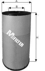 Повітряний фільтр - M-FILTER A 840