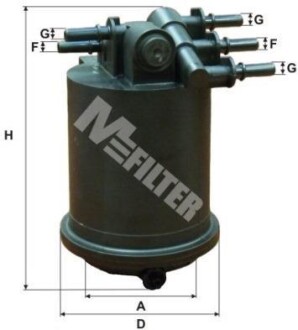 Паливний фільтр - M-FILTER DF 3517