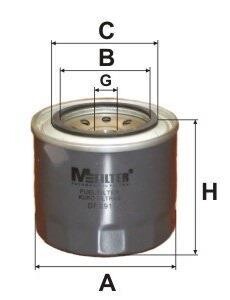 Фільтр паливний MFILTER - (3194541001, ME006066, ME016872) M-FILTER DF 691