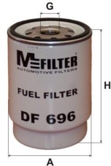 Фільтр паливний MFILTER - M-FILTER DF 696