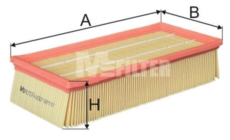 Воздушный фильтр - M-FILTER K 1067