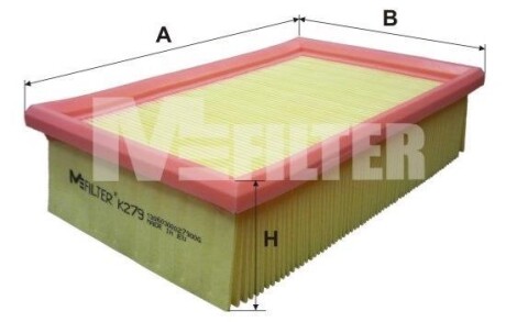 Воздушный фильтр - M-FILTER K 279