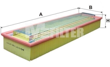 Воздушный фильтр MFILTER - M-FILTER K 356