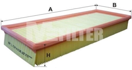 Воздушный фильтр - M-FILTER K438