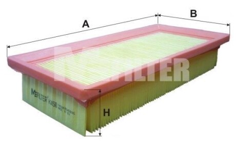 Воздушный фильтр - M-FILTER K 458