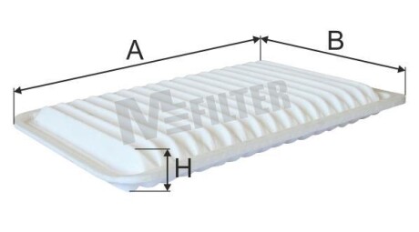 Воздушный фильтр - M-FILTER K7043