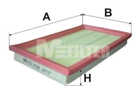 Воздушный фильтр - M-FILTER K 7049