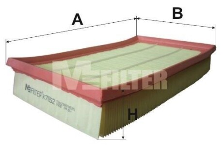 Воздушный фильтр - M-FILTER K 7052