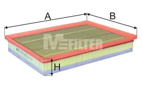 Повітряний фільтр - M-FILTER K 7053