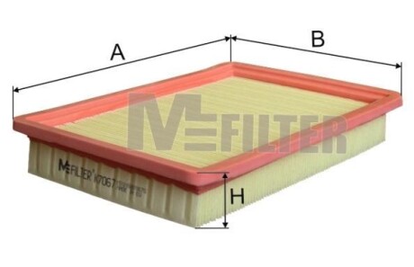 Повітряний фільтр - M-FILTER K 7067