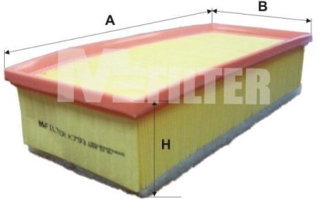 Повітряний фільтр - M-FILTER K793