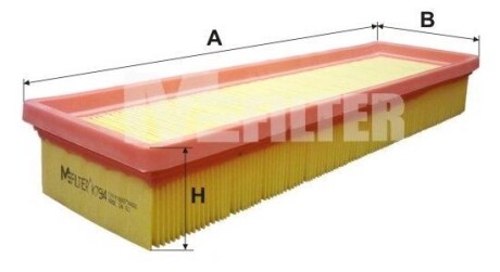 Повітряний фільтр - M-FILTER K 794