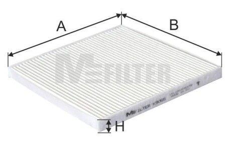 Фільтр салона MFILTER - M-FILTER K 9065