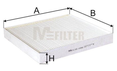 Фільтр салону Audi A3/Octavia/Golf VI/VII 12- - M-FILTER K9086