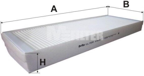 Фільтр салона MFILTER - (0018359247, 83779720656, A0018359247) M-FILTER K 9087