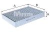 Фільтр салону Porsche Cayenne/VW Touareg 3.0D-4.8 10- (вугільний) - (7P0819631, 95857221900) M-FILTER K9116C (фото 1)