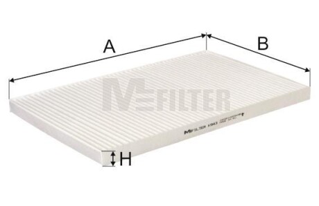 Фільтр салону Audi A6 94-05 (+AC) - M-FILTER K943