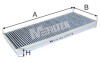 K 953 C Фільтр салона вугільний MFILTER - M-FILTER K 953C (фото 1)